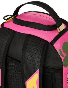 Mochila Sprayground rosa estampada