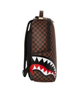 Mochila Sprayground cuadros marrones unisex