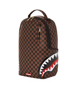 Mochila Sprayground cuadros marrones unisex