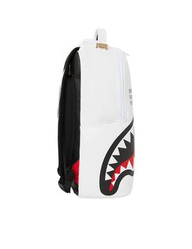 Mochila Sprayground blanca para hombre