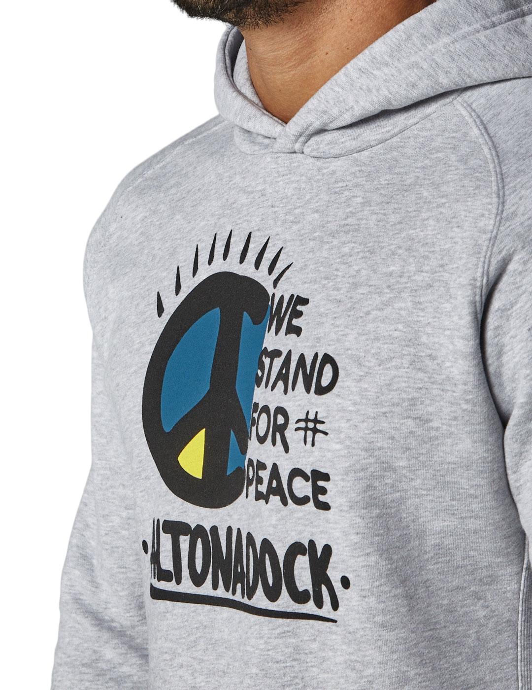 Sudadera Altona Dock de la paz gris claro
