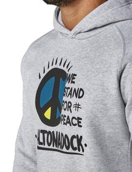 Sudadera Altona Dock de la paz gris claro