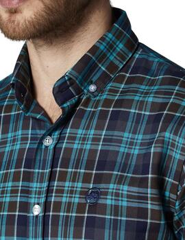 Camisa Altona Dock cuadros grandes