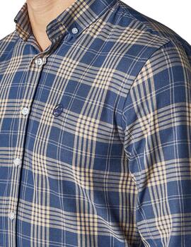 Camisa Altona Dock cuadros azules