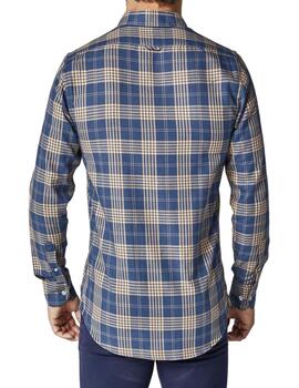 Camisa Altona Dock cuadros azules