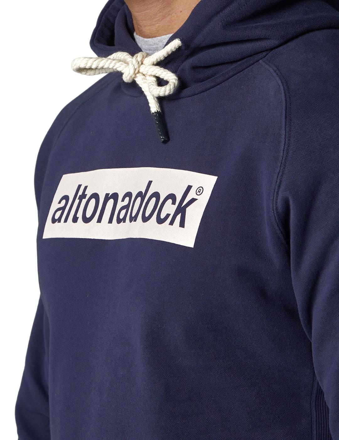 Sudadera Altona Dock azul marino para hombre