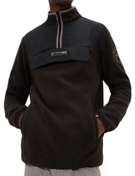 Sudadera polar Ellesse Zinco negra para hombre