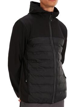 Cazadora entretiempo Ellesse negra para hombre