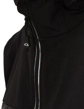 Cazadora entretiempo Ellesse negra para hombre