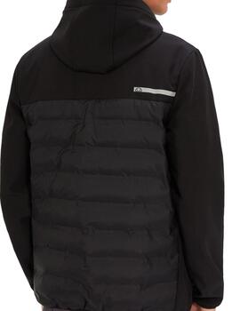 Cazadora entretiempo Ellesse negra para hombre