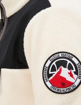 Sudadera polar Ellesse Zinco blanca para hombre
