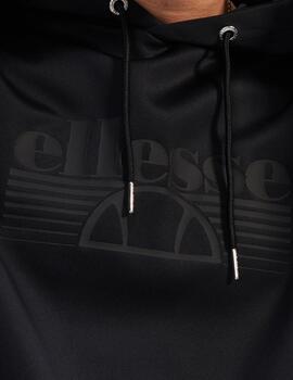 Sudadera Ellesse Uomo básica negra con capucha para hombre