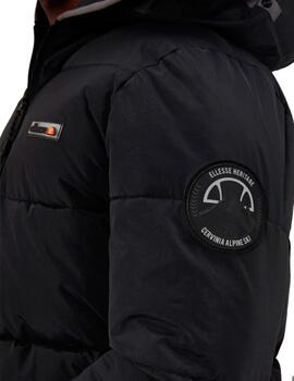 Abrigo largo Ellesse Rogeri negro para hombre