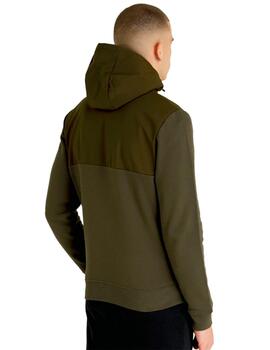 Chaqueta Lyle Scott verde oscuro con cremallera