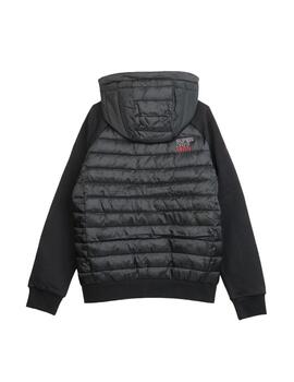Cazadora negra Superdry para hombre