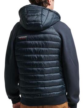 Cazadora azul marino Superdry para hombre