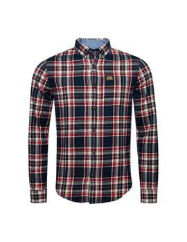 Camisa Superdry cuadros grandes de invierno