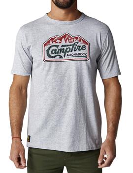 Camiseta Altona Dock Campfire gris para hombre