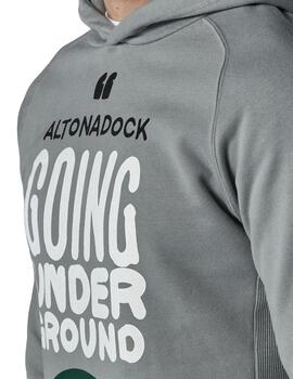 Sudadera Altona Dock Under Ground gris