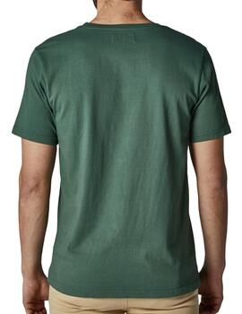 Camiseta Altona Dock básica verde oliva