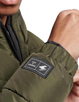 Plumas Superdry verde oscuro para hombre