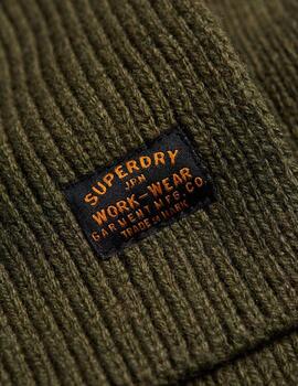 Bufanda Superdry Radar verde oliva