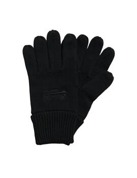 Guantes Superdry negros