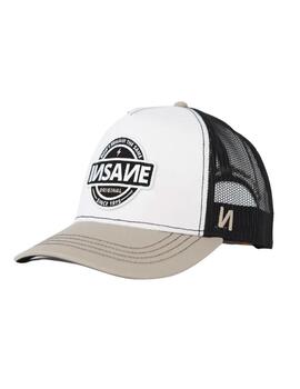 Gorra Insane Original blanca, beige y negra