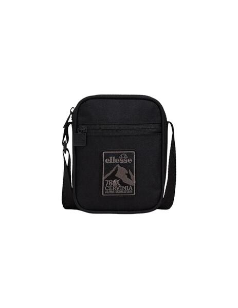 Bandolera mini Ellesse Mesati negra para chica y chico