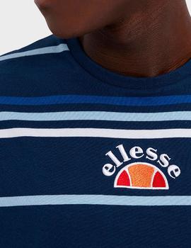 Camiseta Ellesse rayas azul marino para hombre