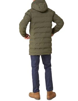 Abrigo Tanta Lochainin verde khaki para hombre