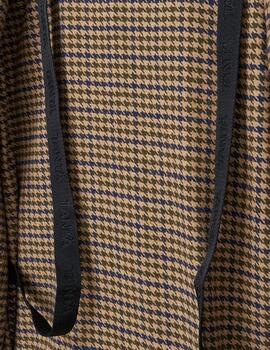 Abrigo Tanta Lochainin verde khaki para hombre