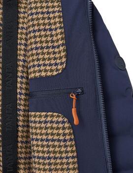 Abrigo Tanta Lochainin marino para hombre