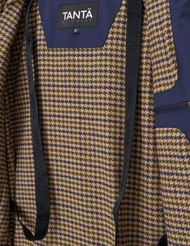 Abrigo Tanta Lochainin marino para hombre