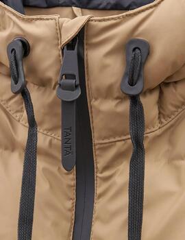 Abrigo Tanta Pollur camel para hombre