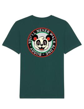 Camiseta Buddy Bamboo verde botella