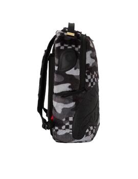 Mochila Sprayground de pelo Flock 3 AM negra