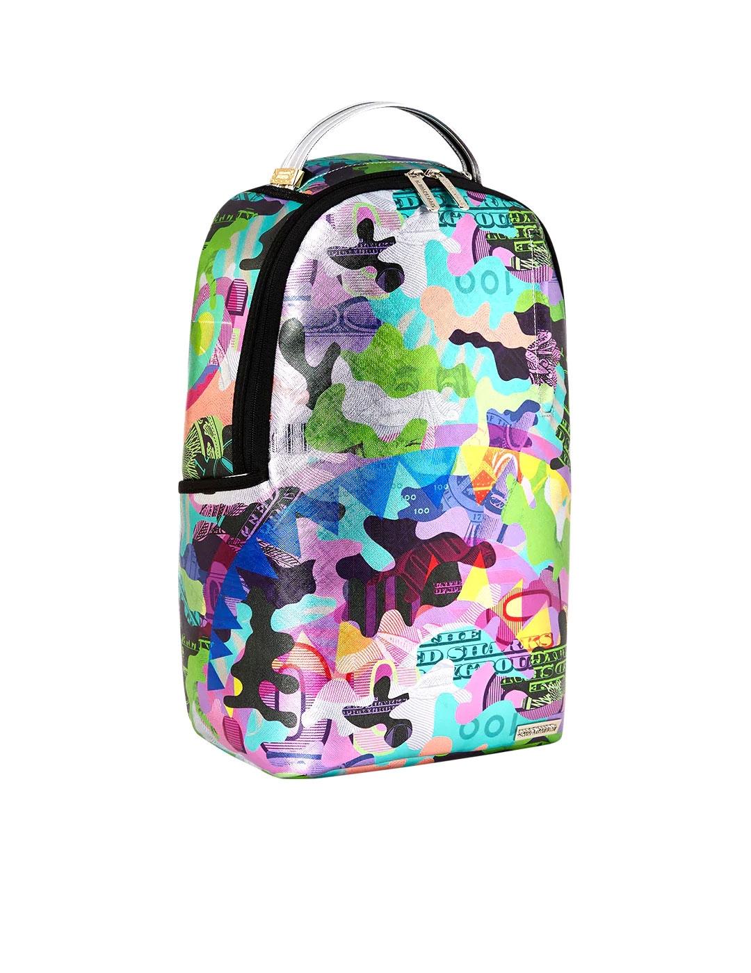 Mochila Sprayground Neon money Camo