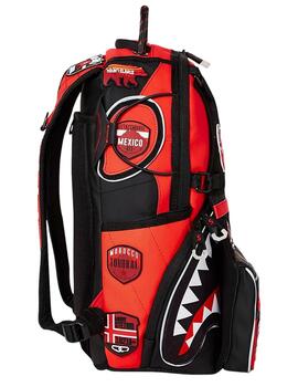 Mochila Sprayground parches roja Expedition Red Backpack
