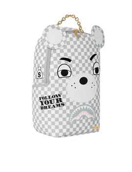 Mochila oso Sprayground blanca Couture Bear Backpack