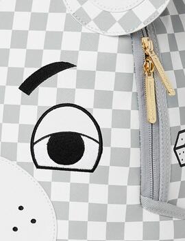 Mochila oso Sprayground blanca Couture Bear Backpack