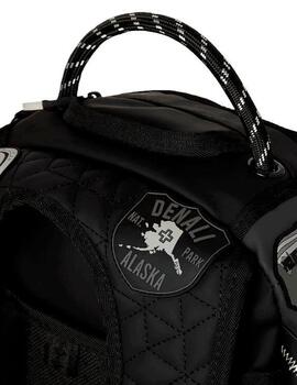 Mochila Sprayground parches negros Expedition In Black