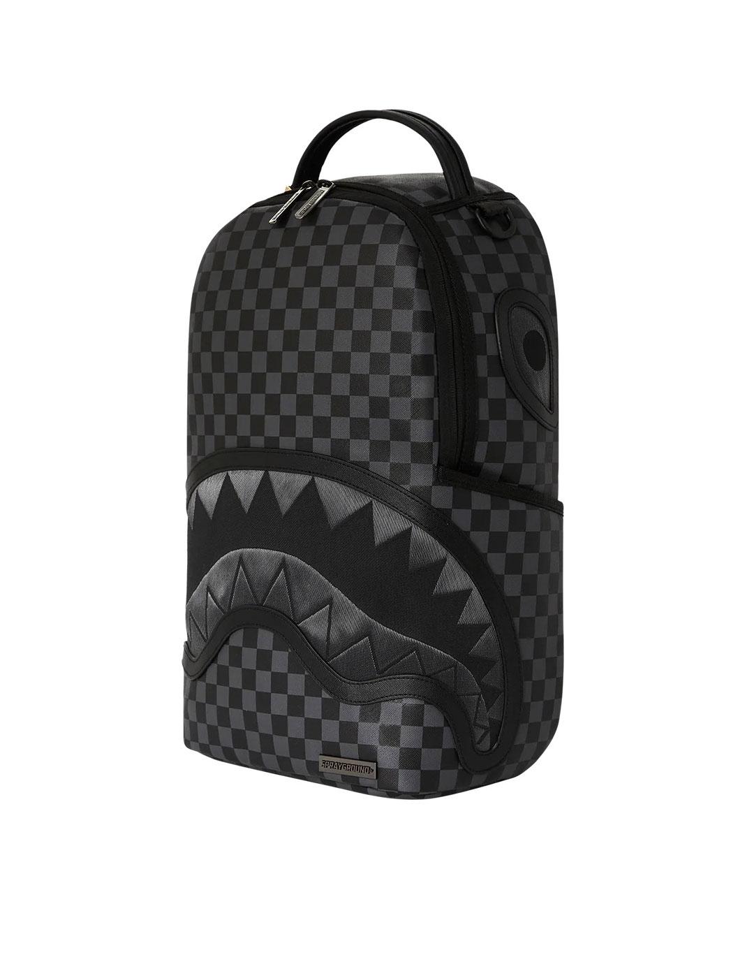 Mochila Sprayground con luces Fiber Optic Shark