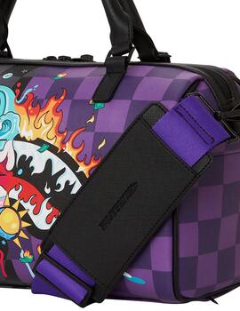 Bolso pequeño Sprayground multi estampado Crazy Eyes Duffle