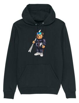 Sudadera Baron Filou negra Organic Hoodie CVI