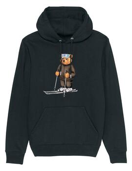 Sudadera Baron Filou negra Organic Hoodie CVIII