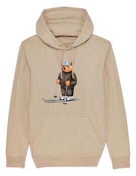 Sudadera Baron Filou beige Organic Hoodie CVIII