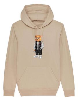 Sudadera Baron Filou beige Organic Hoodie CXX