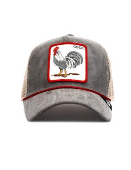 Gorra Goorin Bros Gallo pana gris