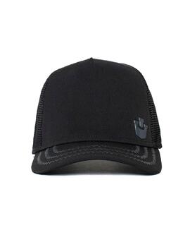 Gorra Goorin Bros negra lisa sin parches